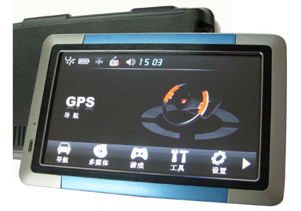 5.0 inch 65K Kleur TFT Touch Screen Bluetooth GPS Navigator System V5008