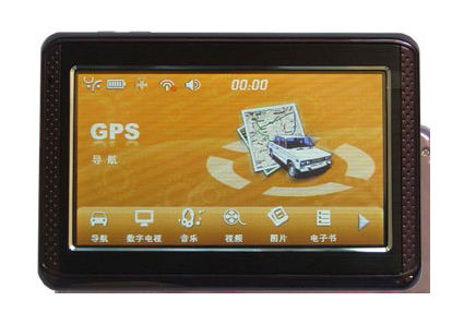 Draagbare auto GPS navigatie 4305 Met Bluetooth